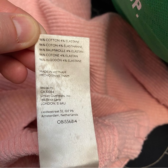 Free People Casey Sweater Rib knit tunic Heart Haze pink - Picture 15 of 15